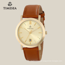 Women′s Quartz Watch with Brown Strap 71025